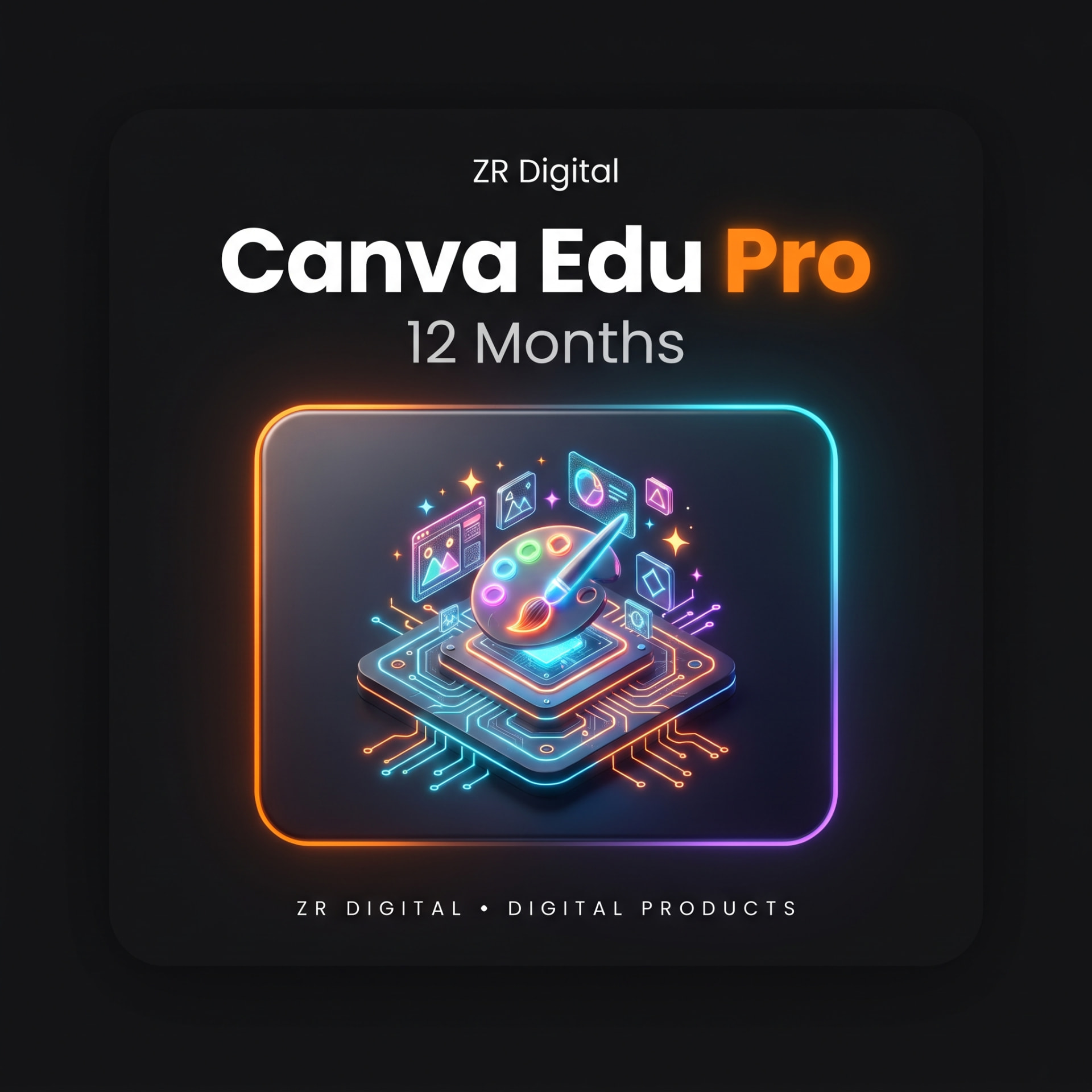 Canva Edu Pro — 12 mois