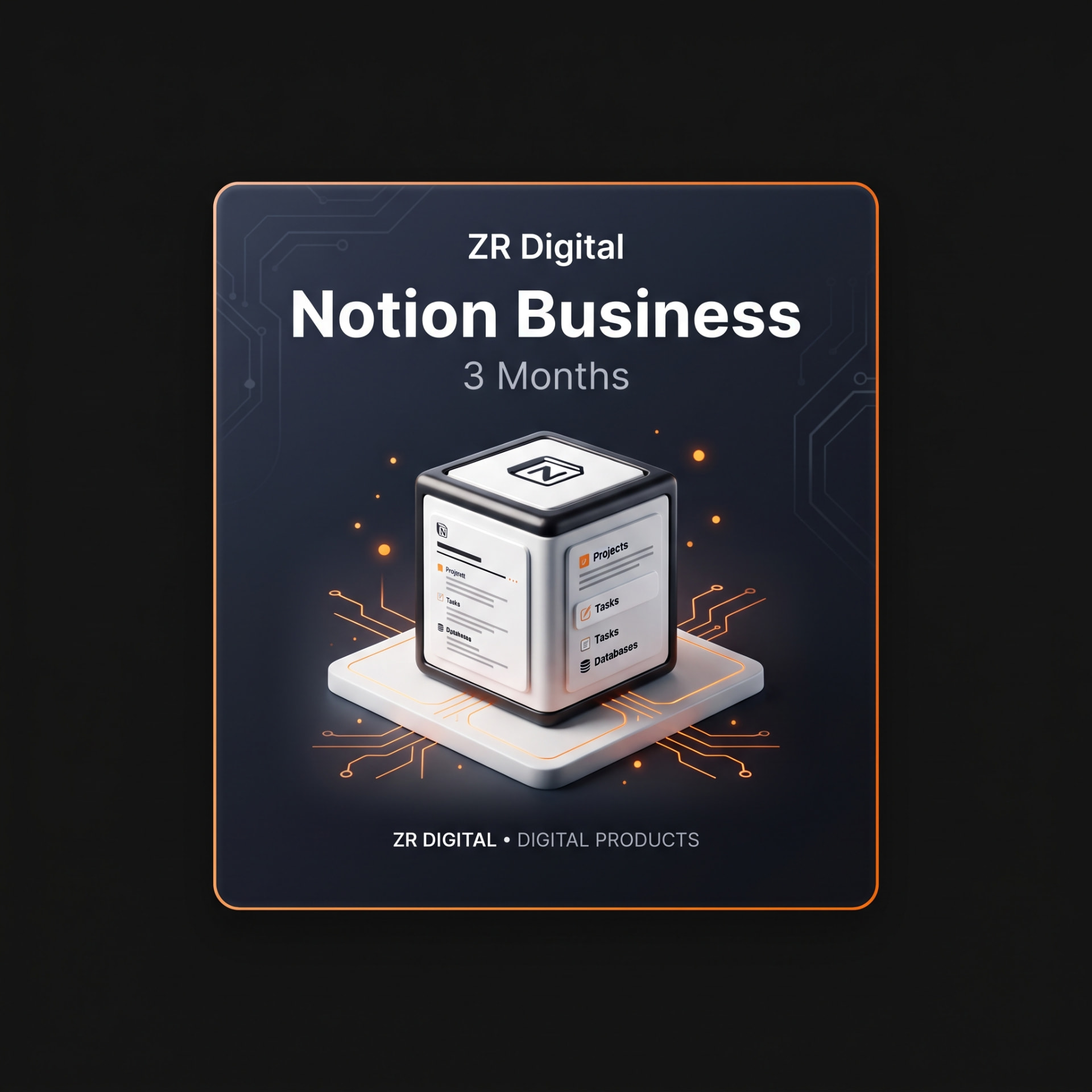 Notion Business — 3 mois